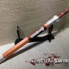 Chinese Jian Sword 1060 Carbon Steel With Redwood Saya
