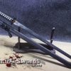Ninjato Sword 9260 Folded Spring Steel With Black Saya