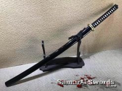 Samurai Katana 1060 Carbon Steel with Black Saya