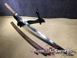 Shirasaya-Katana-T10-Clay-Tempered-Samurai-Sword-004