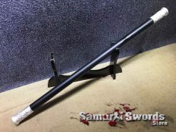 Cane Sword 1060 Carbon Steel With Ebony Wood Saya