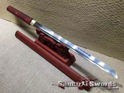 T10 Clay Tempered Steel Shirasaya Sword