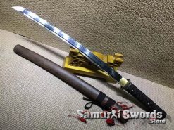 T10-Clay-Tempered-Steel-Wakizashi-Sword-007