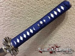 Blue Ito Wrap with white samegawa