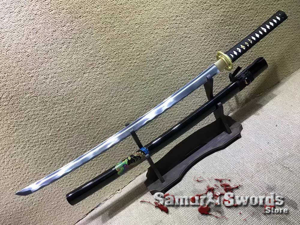 Functional Custom Katana Sword for Sale Real Katana Blade with Bohi Carbon Steel 1060 Katana Full Tang Katana Samurai Sword