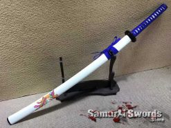Samurai Katana Sword 9260 Spring Steel with Phoenix Saya