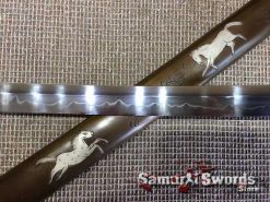 Samurai Katana Sword with Horse Saya