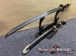Dao Sword T10 Folded Clay Tempered Steel