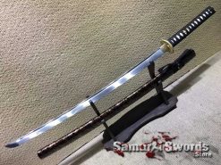 Full Tang Katana Sword 9260 Spring Steel with Engraved Saya