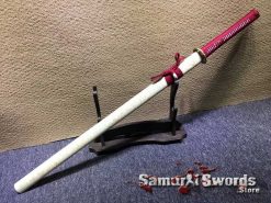 Ninjato Sword 1060 Carbon Steel with Special Pattern Saya