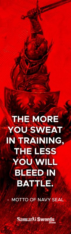 The more you sweat in training