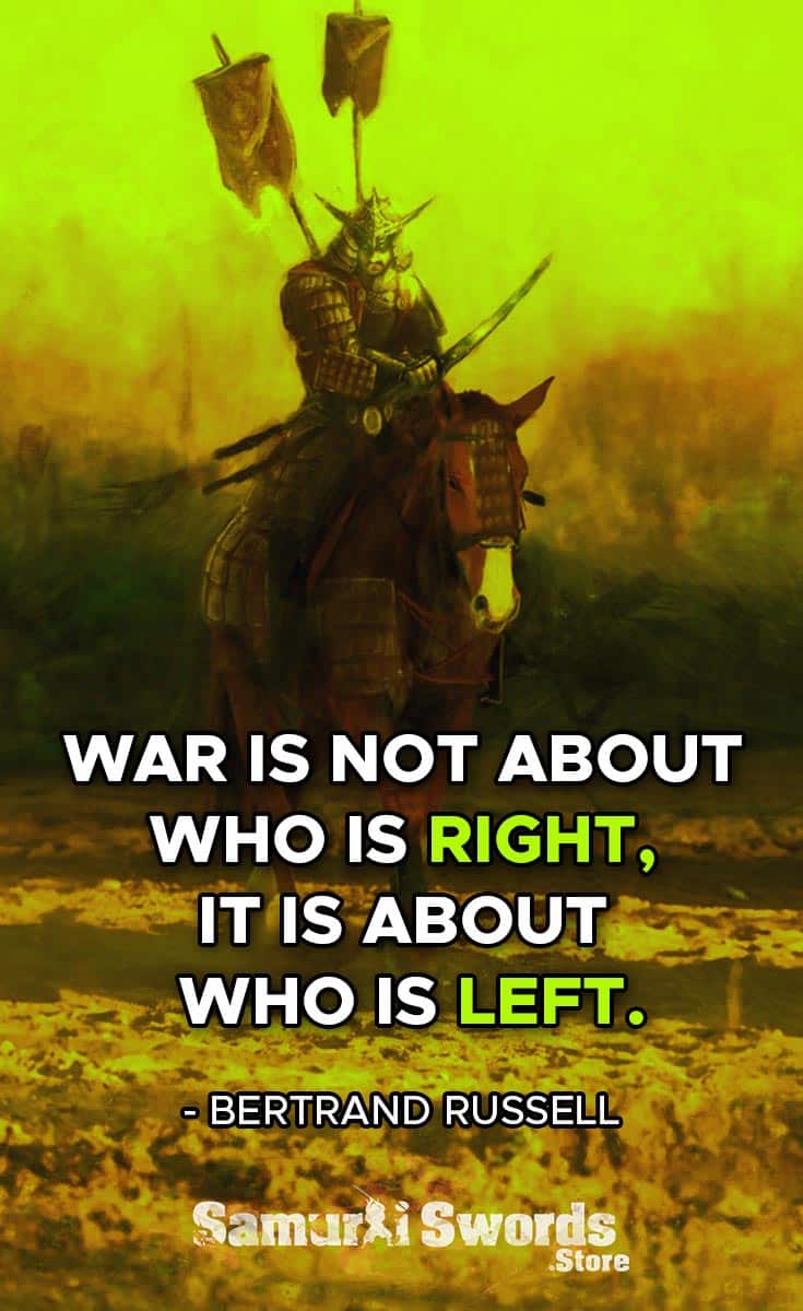 War is not about who is right