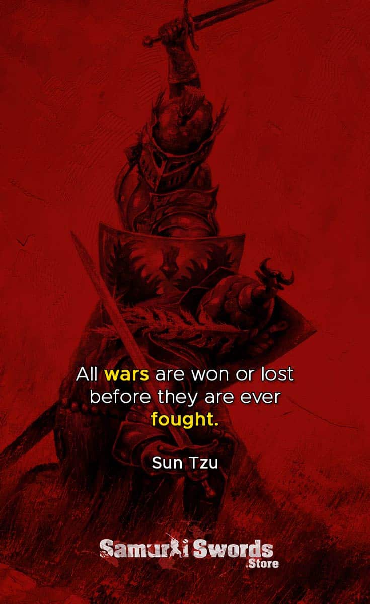All wars are won or lost before they are ever fought. - Sun Tzu