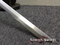 Chinese Jian Sword 9260 Spring Steel Ebony Wood Scabbard (5)