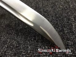 Katana Sword 1060 Carbon Steel Golden Chinese Characters Saya (5)