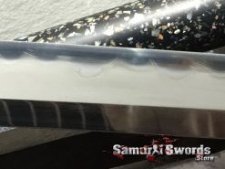 Katana Sword T10 Folded Clay Tempered Steel with Feather Hadori Polish (5)