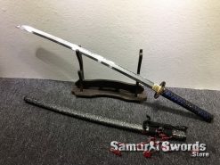 Katana Sword T10 Folded Clay Tempered Steel with Feather Hadori Polish (6)