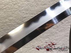 Katana Sword T10 Folded Clay Tempered Steel with Hadori Polish Hand Carved Pelican Saya (10)