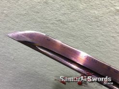 Katana T10 Folded Steel with Purple Acid Dye (4)