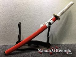 Katana and Wakizashi Sword Set T10 Folded Clay Tempered Steel (1)