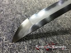 Samurai Katana T10 Folded Clay Tempered Steel with Hadori Polish Rosewood Saya With Buffalo Horn (7)