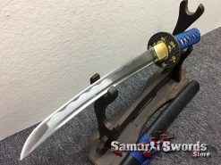 Samurai Sword Set 1060 Carbon Steel Sparkle Matt Black Saya (15)