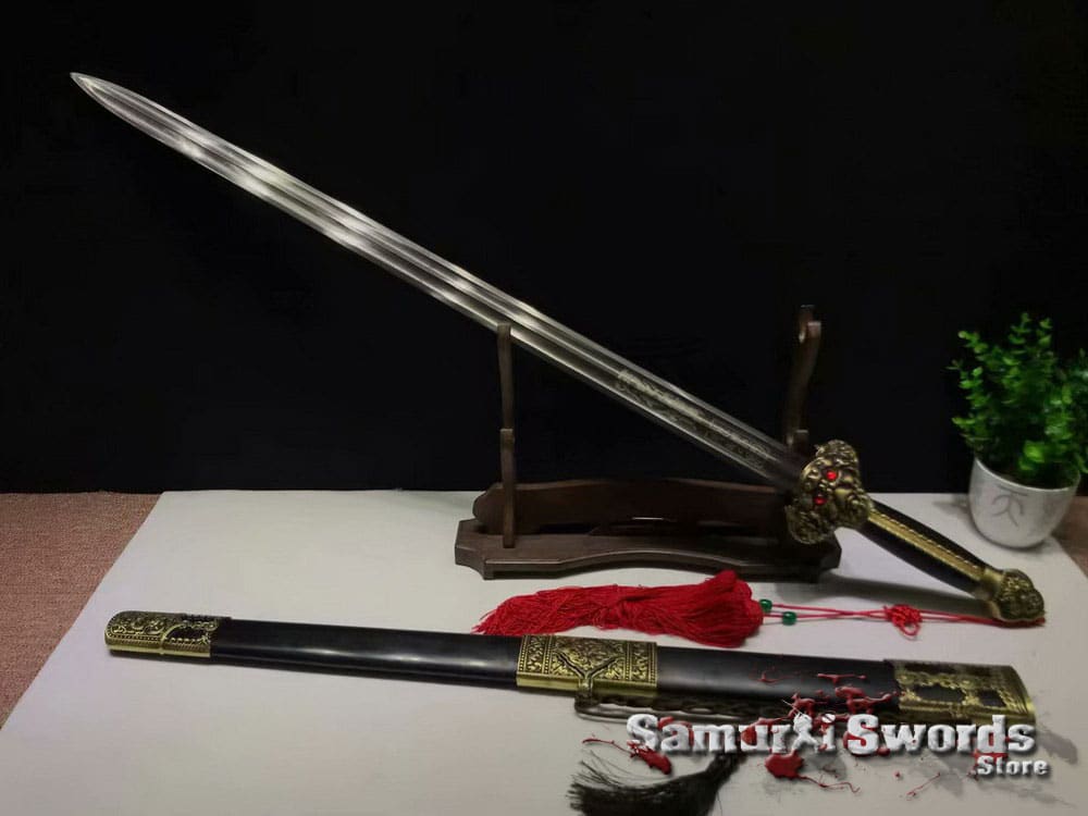 Chinese Jian Sword 1095 Folded Steel