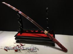 Red Blade Samurai Katana