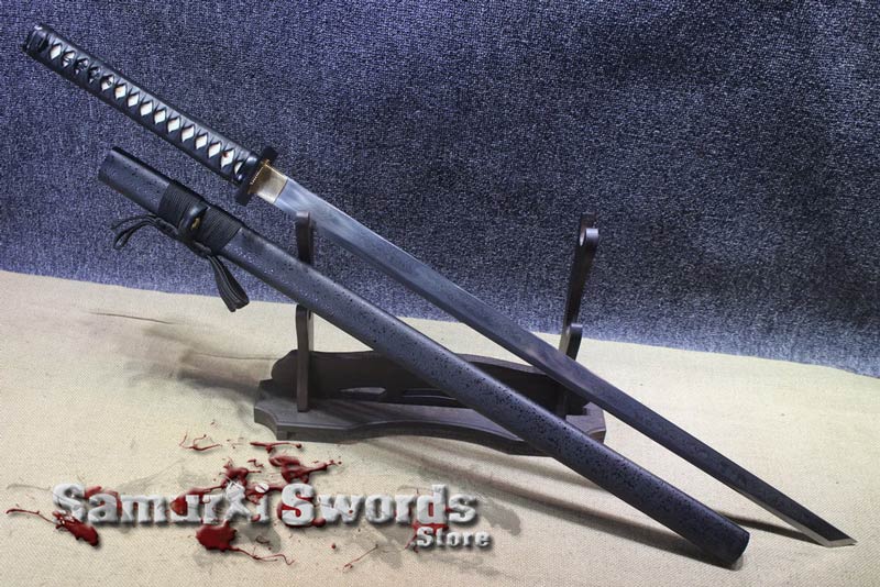 Custom Black Iron Mokko Tsuba for Japanese Katana Wakizashi Ninja Sword Ninjato 