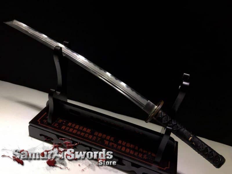 Black Wooden Japanese Samurai Wakizashi Sword Brand New 