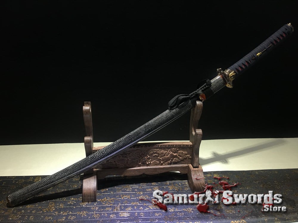 Battle Ready Sharp Clay Tempered T10 Steel Blade Japanese Samurai Katana Sword 