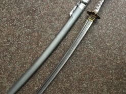 Japanese Katana Sword T10 Clay Tempered Steel with Hadori Polish