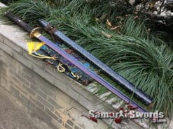Purple Blade Ninja sword 1060 Folded Carbon Steel