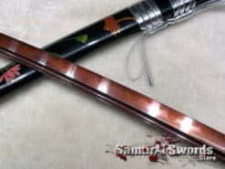 Red blade Katana sword