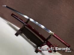 Samurai Katana Sword T10 Folded Clay Tempered Steel