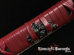 Samurai sword handle wrap