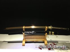 Battle-Ready Samurai Katana Sword