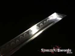 Hand Made Shirasaya Ninjato Sword Kiriha Zukuri Blade