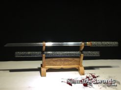 Hand forged Samurai Japanese Shirasaya Ninjato Sword