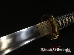 Japanese Custom-made Nodachi Gold Acid Blade