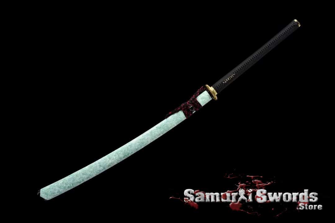 Jade Nagamaki Sword for Sale
